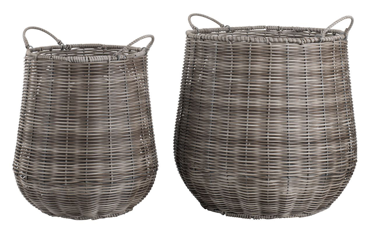 Saksije Od PE Ratana - Komplet od 2 Komada - pogled 4