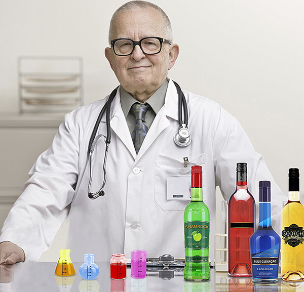 Čašice za žestoka pića Hemijski alko set - pogled 4