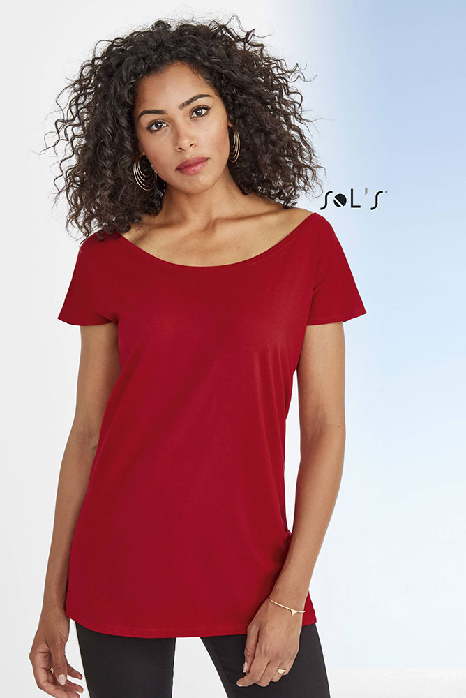 Ženska majica Marylin Red veličina M Sols 11398 - pogled 4