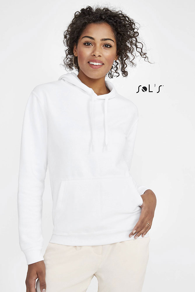 Sols Unisex dukserica Snake Grey Melange veličina XXL 47101 - pogled 4