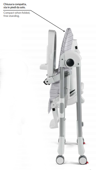 PEG PEREGO Stolica za hranjenje PRIMA PAPPA FOLLOW ME Mela - pogled 4