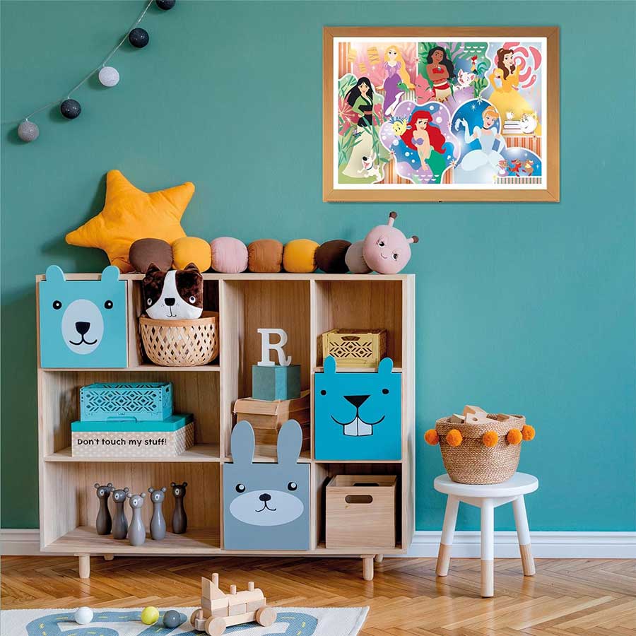 Puzzle slagalica 24 maxi dela Dizni Princeze Clementoni 24232 - pogled 4