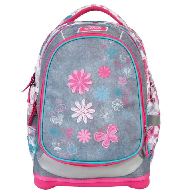 TARGET Superlight 2 Face Petit - Ranac za školu FLORAL JERSEY 21835 - pogled 4