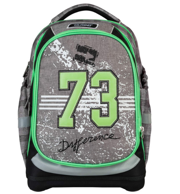 TARGET Superlight 2 Face Petit - Ranac za školu GREY 73 21847 - pogled 4