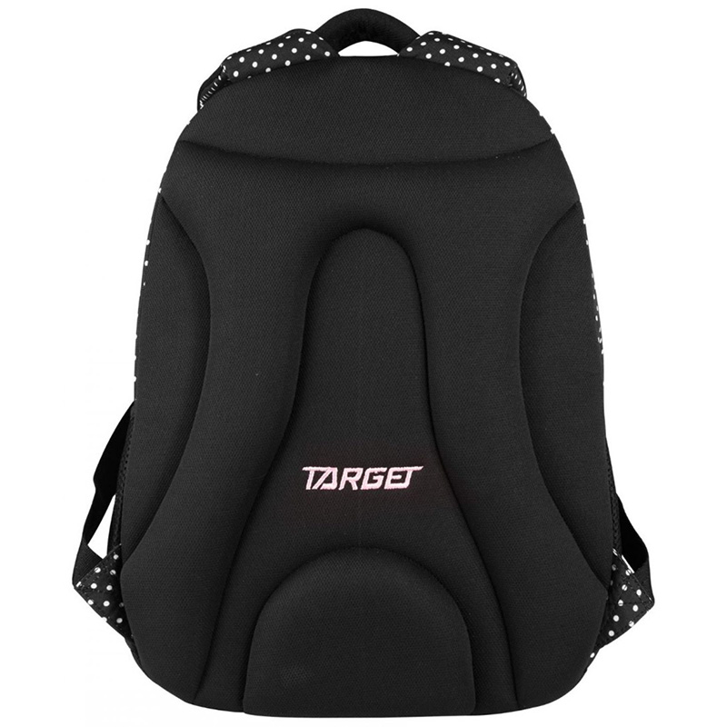 TARGET 2 u 1 - Ranac za školu JUMP Dots Pink 26304 - pogled 4