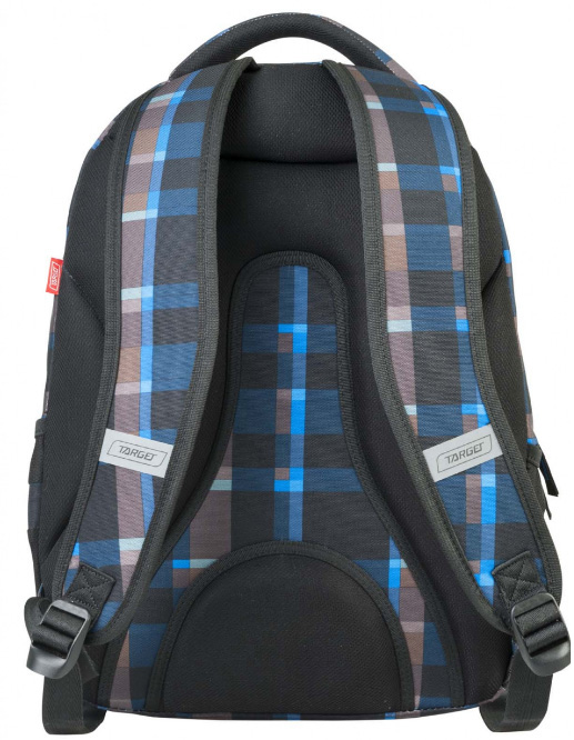 TARGET 2 u 1 - Ranac za školu ALLOVER Square Blue 21430 - pogled 4