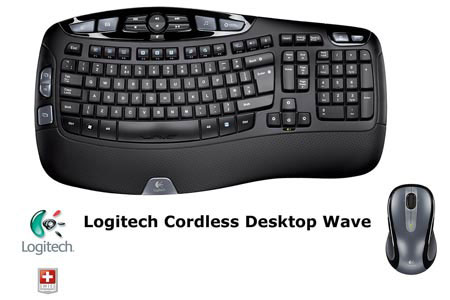 Logitech® Cordless Desktop® Wave Pro™ - pogled 4