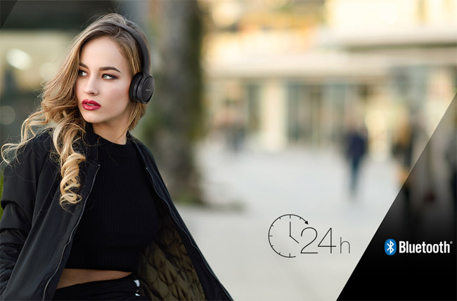 Panasonic Bluetooth slušalice RP-HF410BE-K - pogled 4