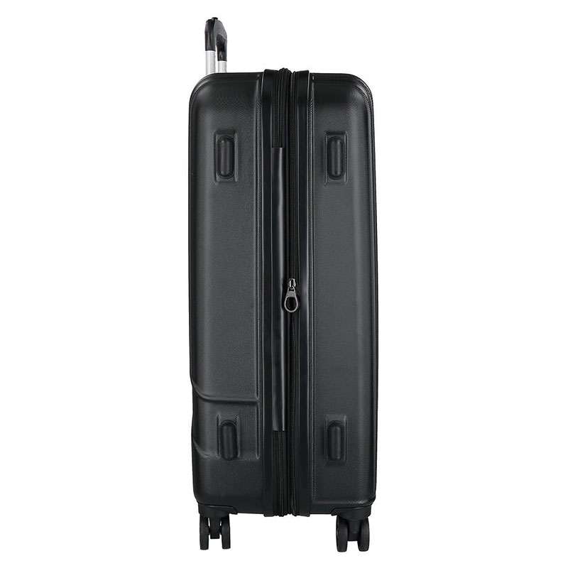 Koferi Movom Trendy Black Set 55cm-67cm-76cm 58194 - pogled 4