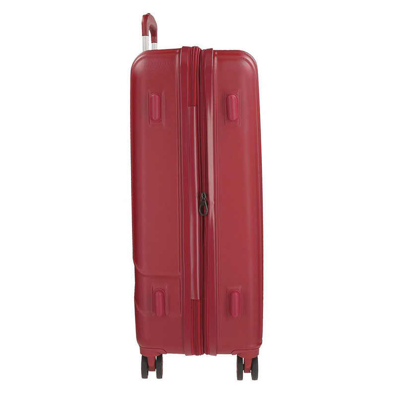 Koferi Movom Trendy Red Set 55cm-67cm-76cm 58194 - pogled 4