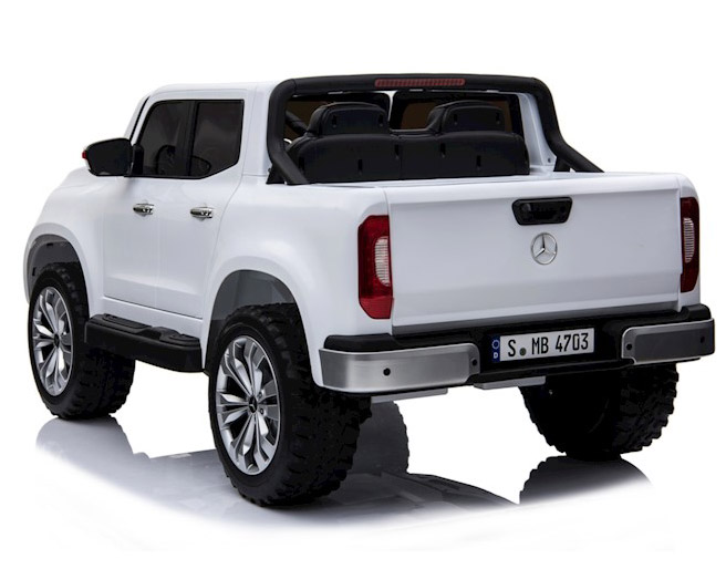 Dečiji automobil na akumulator Mercedes-Benz X-class Beli - pogled 4