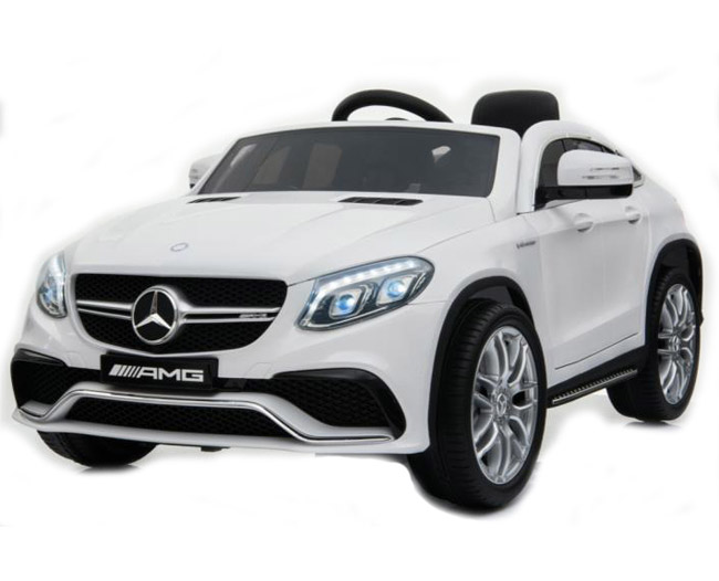 Dečiji automobil na akumulator Mercedes GLE 63 AMG Beli - pogled 4