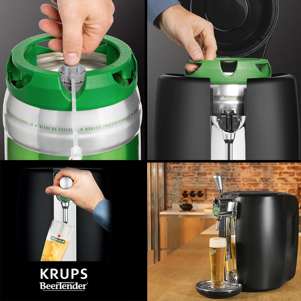 Krups Beertender točilica piva VB311E - pogled 4