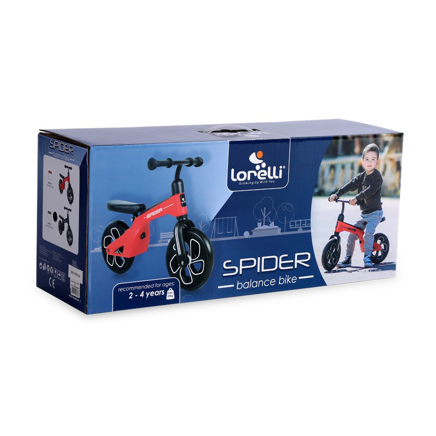 LORELLI Dečija bicikla Balance Bike SPIDER Red 10050450004 - pogled 4