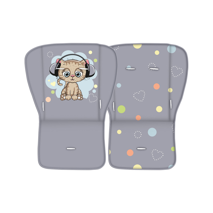 LORELLI Kolica za blizance TWIN Grey Cool Cat - pogled 4