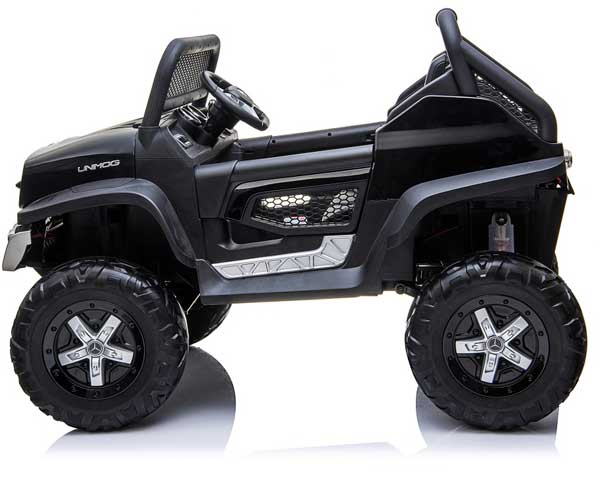Dečiji automobil na akumulator Mercedes Unimog Crni - pogled 4