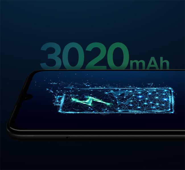 Mobilni telefon Honor 8A Blue 32GB - pogled 4