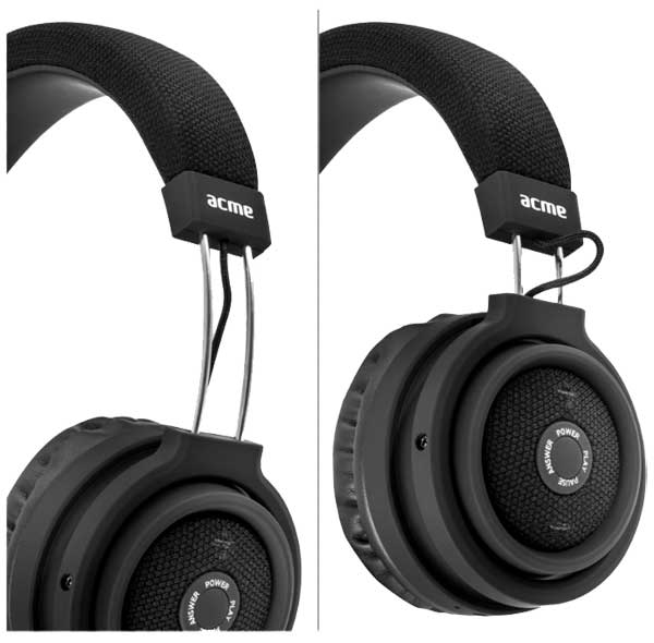 Acme Bežične podesive Bluetooth slušalice sa mikrofonom BH60 - pogled 4