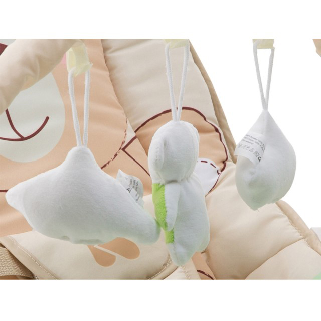 KIKKA BOO Ležaljka FOLIAGE Bear - pogled 4