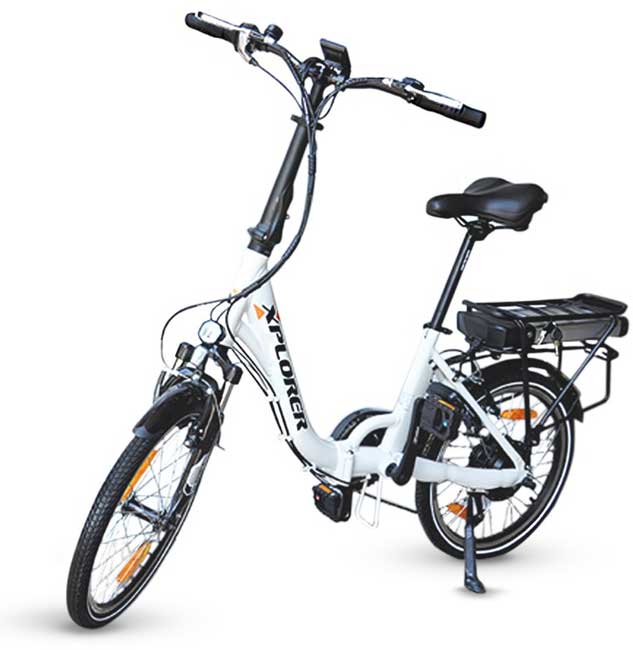 Sklopiv električni bicikl Xplorer City Vibe 20 - pogled 4