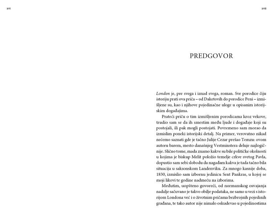 London - I Tom, Edvard Raderfurd - pogled 4