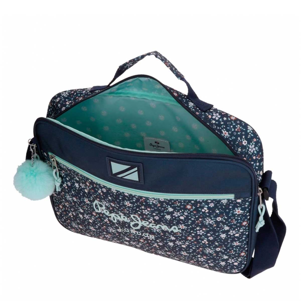 Torba za laptop školska torba 38cm Pepe Jeans Alenka navy 67153 - pogled 4