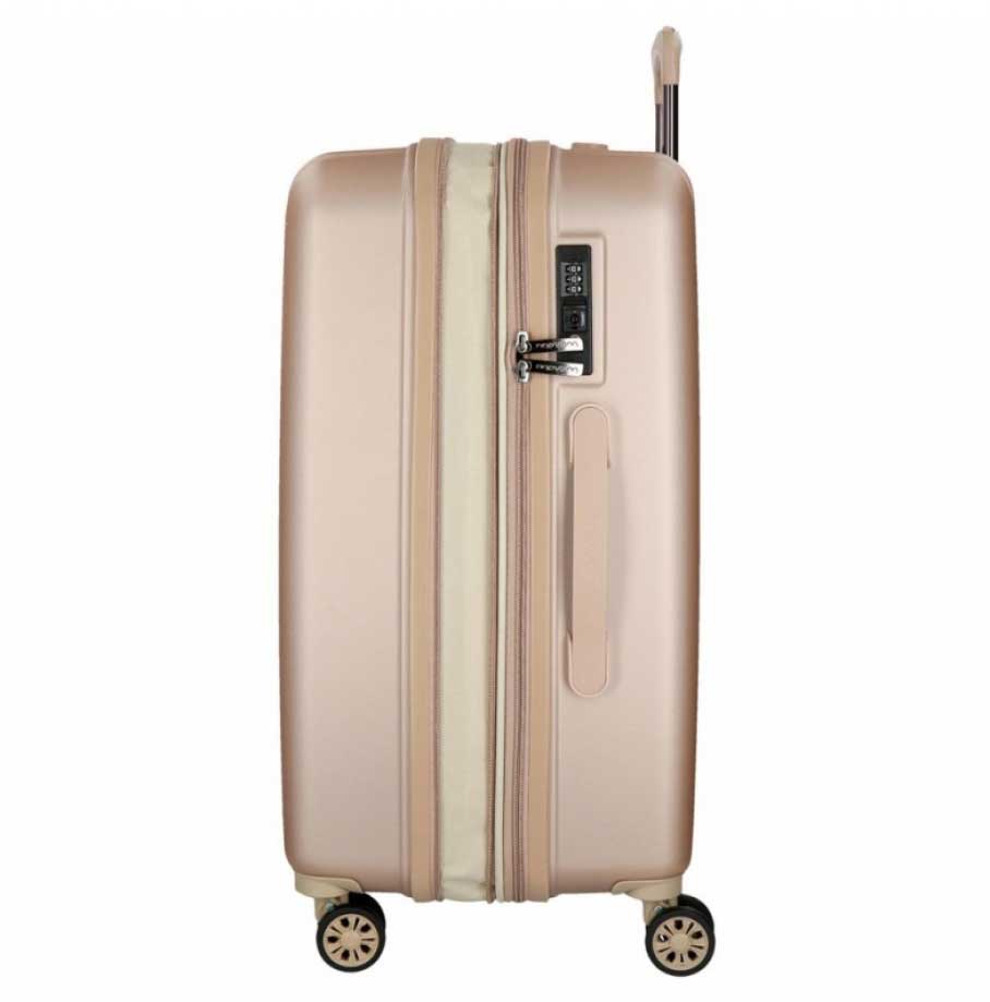 Komplet kofera 55cm-70cm Movom Wood champagne 53189 - pogled 4