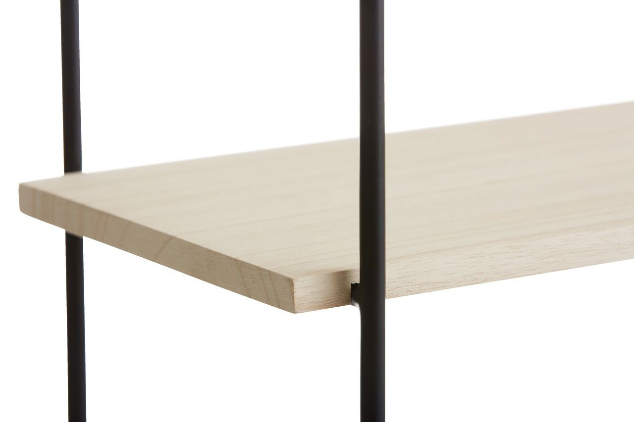 Zidna Viseća Polica 80x65x20 cm - pogled 4