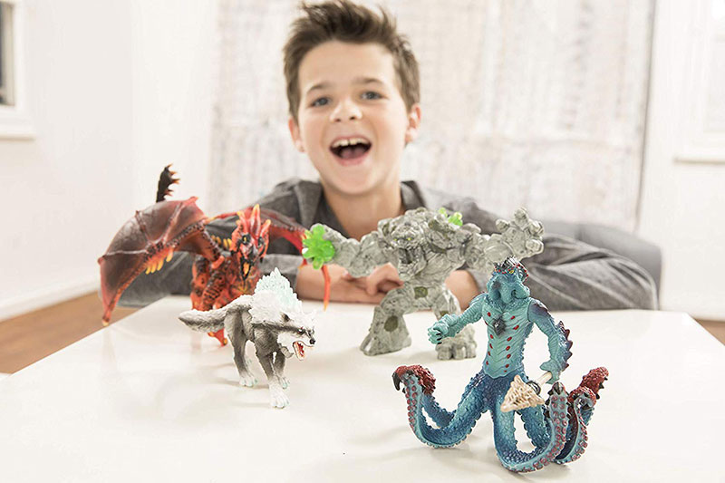 Schleich Figure Eldrador - Kraken Morsko čudovište sa oružjem 42449 - pogled 4