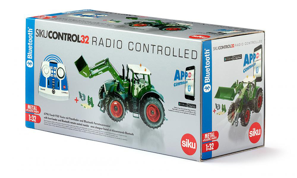 SIKU Fendt 933 Vario sa utovarivačem na daljinsko upravljanje i Bluetooth App 6796 - pogled 4