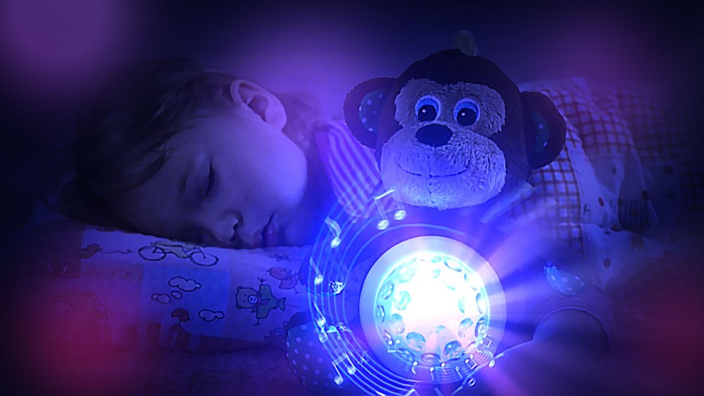 Lampa Noćno svetlo sa projektorom i uspavankom Kuca - pogled 4