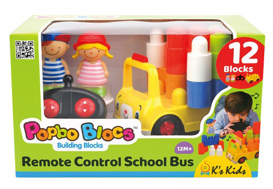 KS KIDS Popbo Blocs - Školski autobus na daljinsko upravljanje - Remote Control School Bus - KA10782 - pogled 4