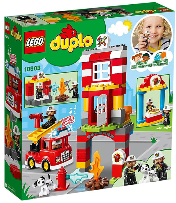 LEGO® DUPLO® Kocke - Vatrogasna stanica 10903 - pogled 4