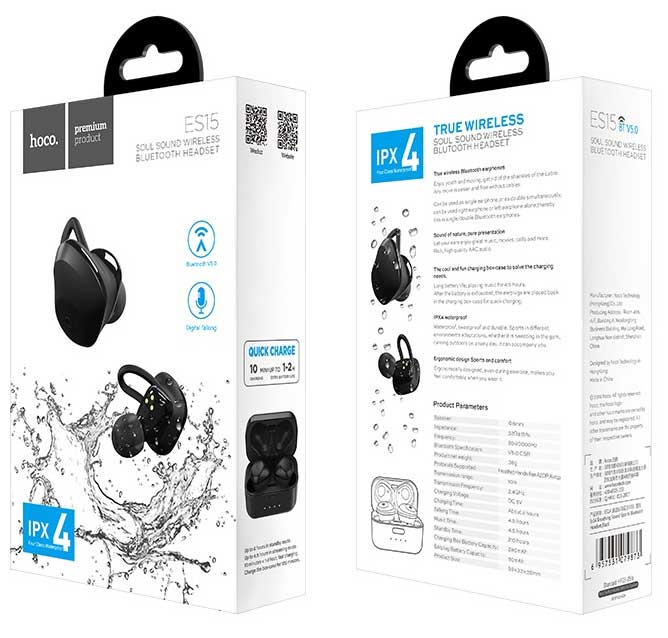 Bežične Bluetooth slušalice sa mikrofonom Hoco ES15 Soul Sound - pogled 4