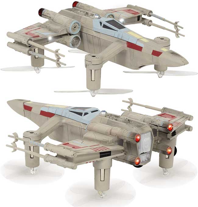 Letelica sa daljinskim upravljanjem Star Wars X Wing DeLuxe Dron SW-1977-CX - pogled 4