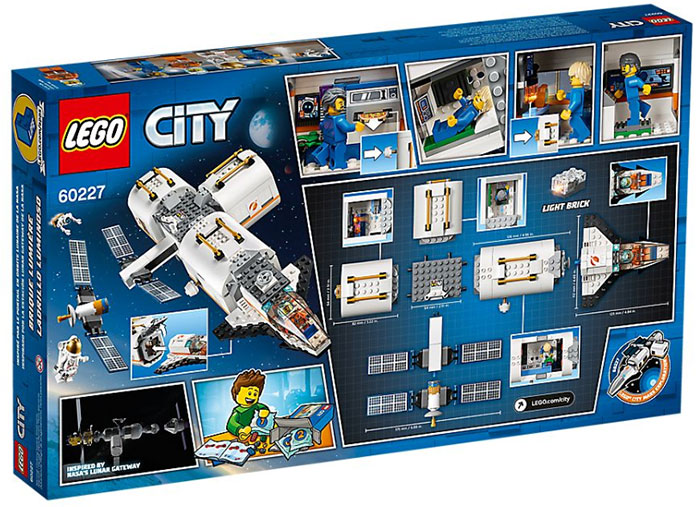 LEGO® City Kocke Svemirska stanica na Mesecu 60227 - pogled 4