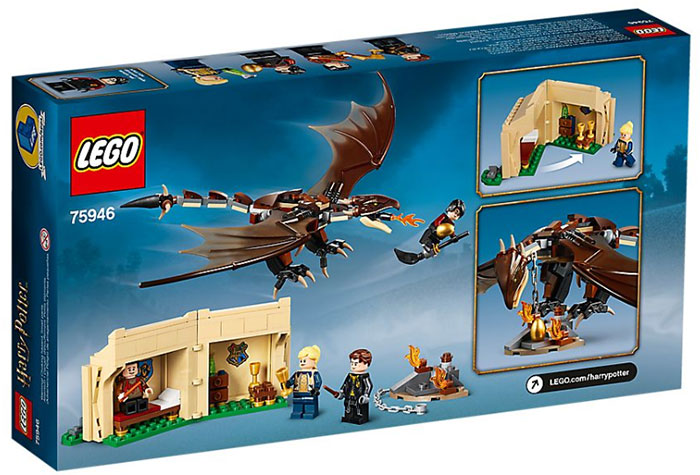 LEGO® Kocke Harry Potter - Izazov sa mađarskim šiljorepim zmajem na Tročarobnjačkom turniru 75946 - pogled 4