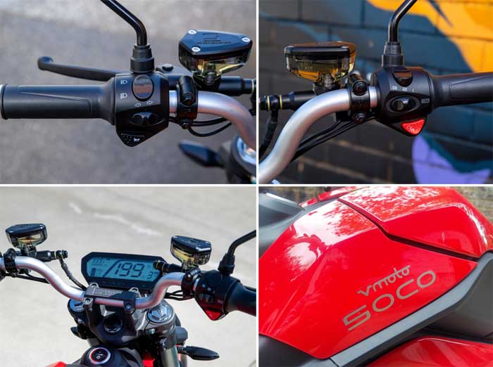 Električni Motocikl - Skuter Super Soco TS1200R Red - pogled 4