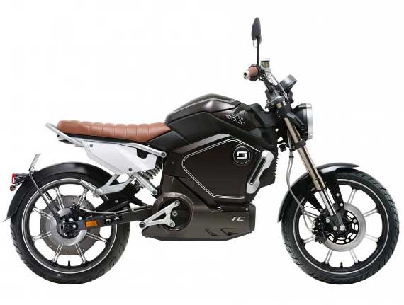 Električni Motocikl - Skuter Super Soco TC Green - pogled 4