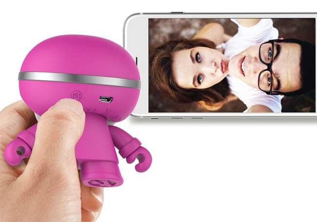 Bluetooth zvučnik Xoopar Mini Xboy Pink - pogled 4