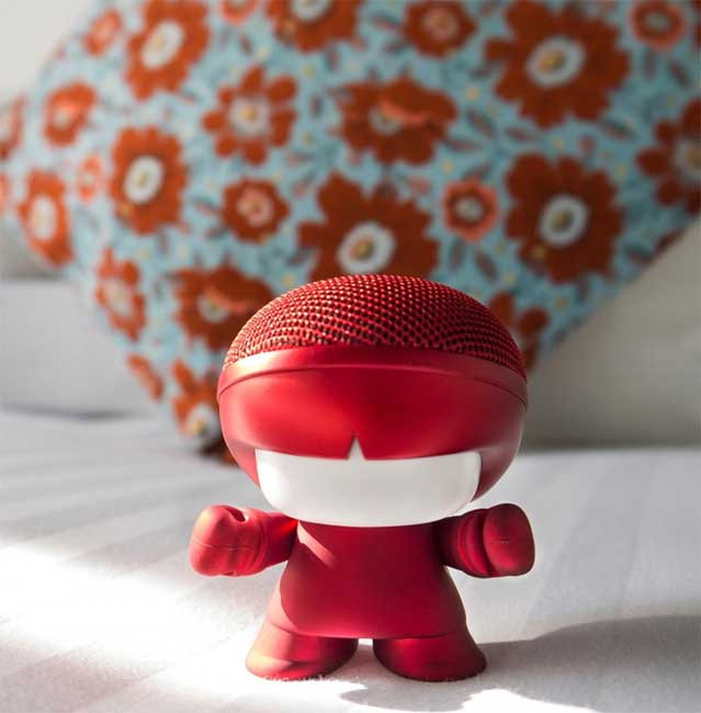 Bluetooth zvučnik Xoopar Mini Xboy Metallic Red - pogled 4