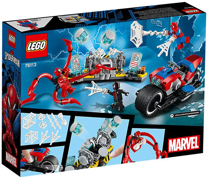 LEGO® Kocke Super Heroji - Spajdermen - Pomoć na motoru 76113 - pogled 4