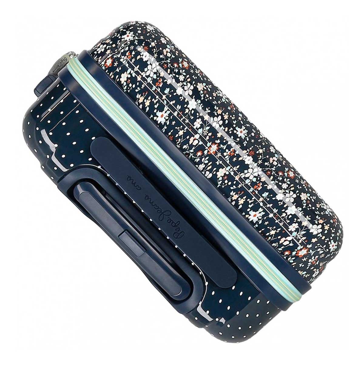 Tvrdi kabinski kofer za putovanja Pepe Jeans Alenka navy 67117 - pogled 4