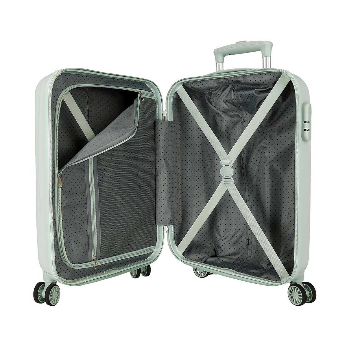 ABS Kabinski kofer za decu 55cm Roll Road Spring Is Here mint 40817 - pogled 4