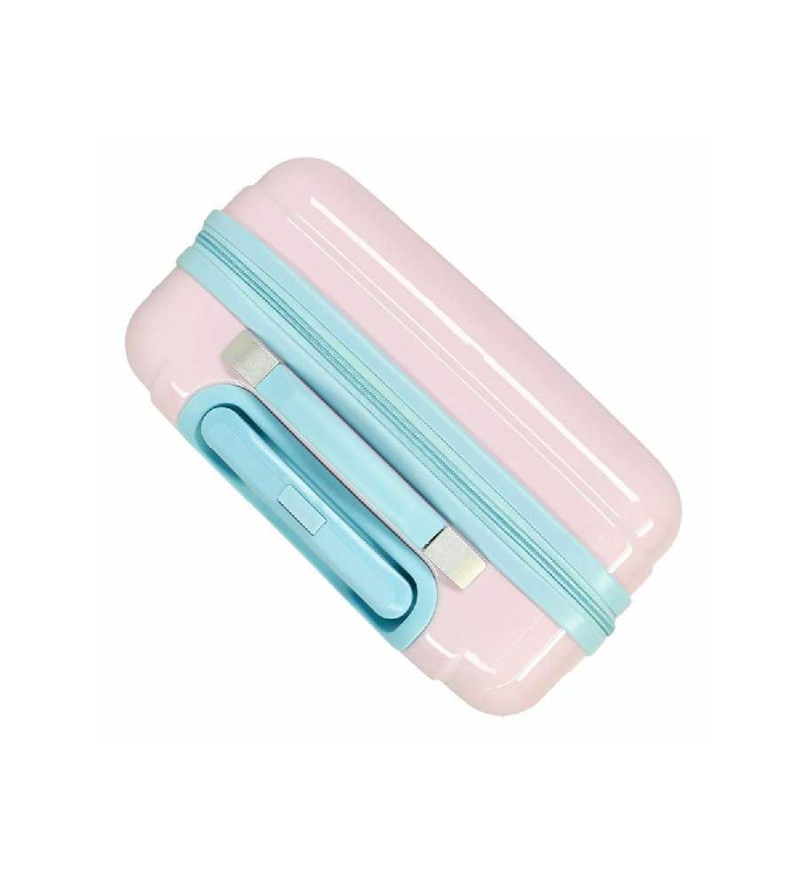 ABS Kabinski kofer za decu 55cm Roll Road Spring Is Here pink 40817 - pogled 4