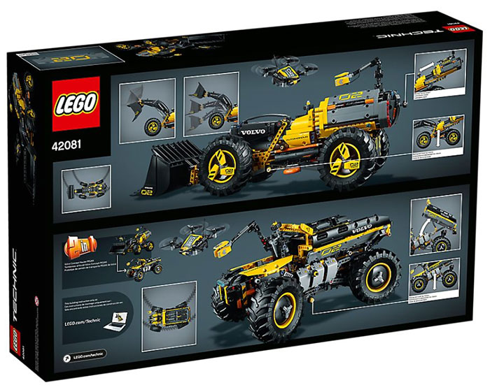 LEGO® Technic Kocke Bager Volvo ZEUX 42081 - pogled 4
