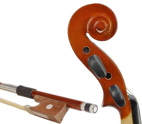 Violina sa koferom Leonardo LV-1044 komplet 4/4 - pogled 4