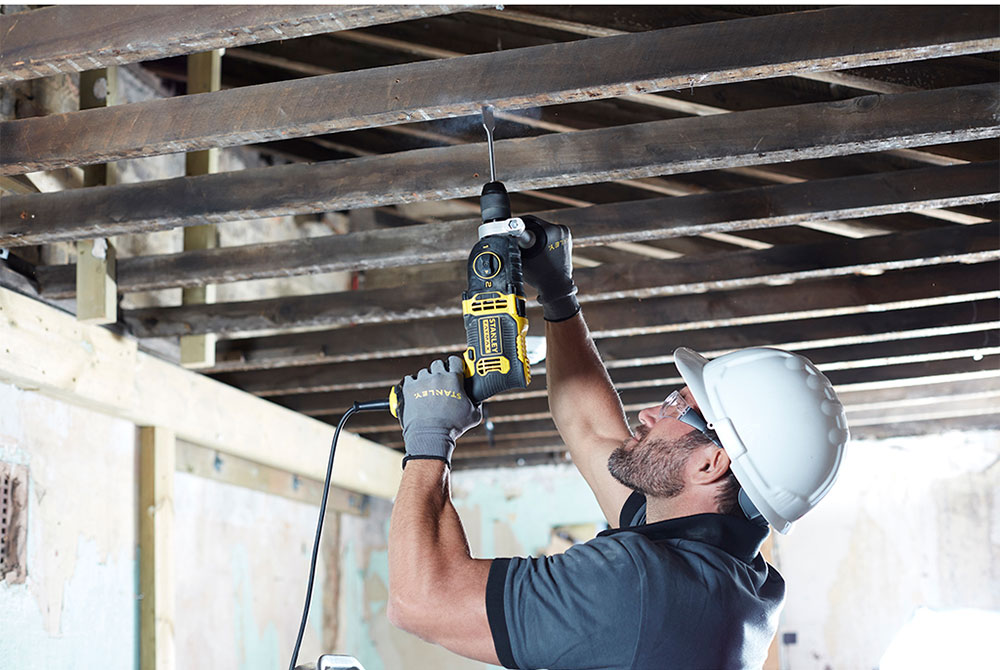 Stanley FatMax udarna bušilica FMEH850K - pogled 4