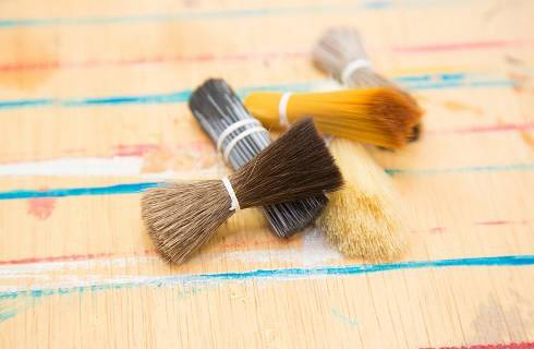 PEBEO Brushes - Iris - Četkica liner - polyamide - bordo br.2 670243 - pogled 4