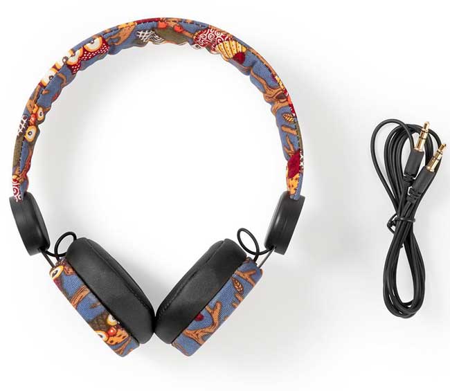 Nedis N-imal Slušalice Owl HPWD4101BK - pogled 4